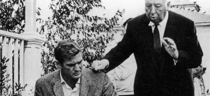 Rod Taylor e Alfred Hitchcock