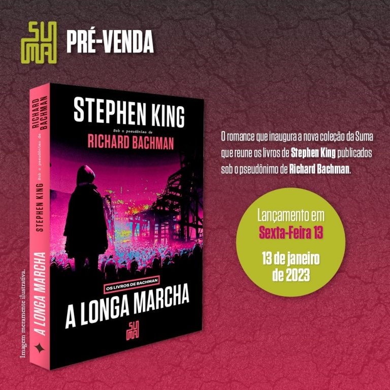 Livro A Longa Marcha, de Stephen King, será lançado na sexta-feira 13 ...