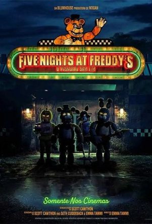 VIREI UM SEGURANÇA NA PIZZARIA MAL-ASSOMBRADA - Five Nights at